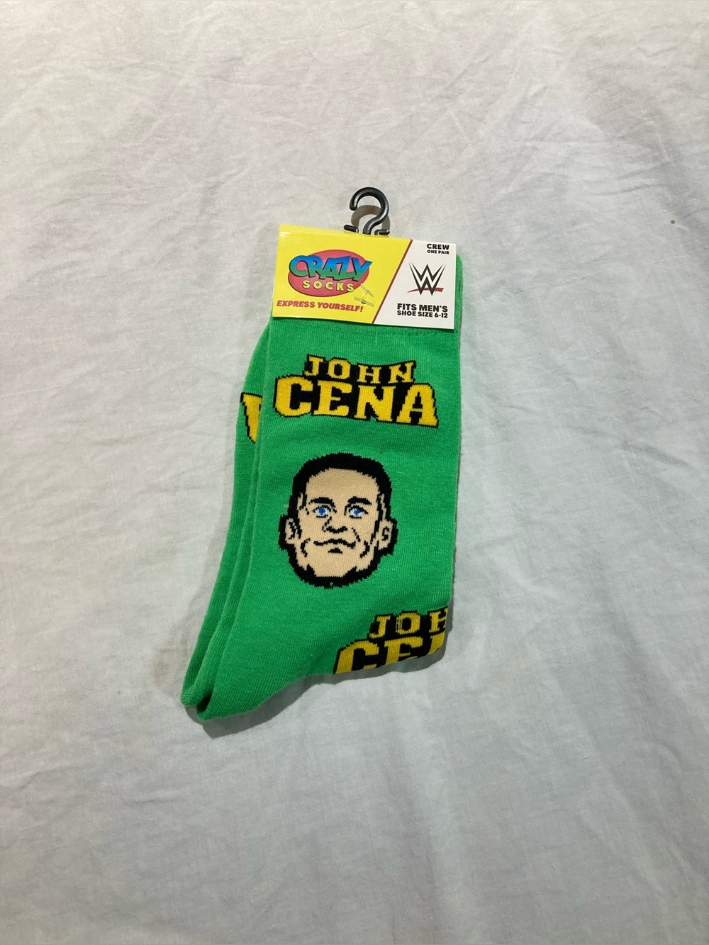 John Cena Socks, Men’s size 6-12, NWT!